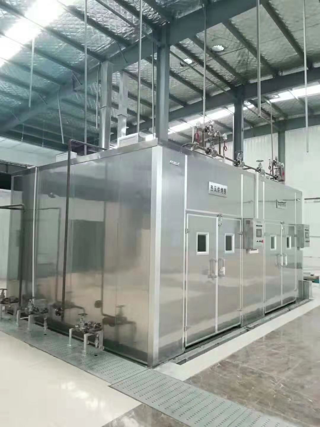 益陽瑪山產(chǎn)業(yè)機(jī)械有限公司，湖南益陽螺旋風(fēng)管廠家，熱風(fēng)食品烤房